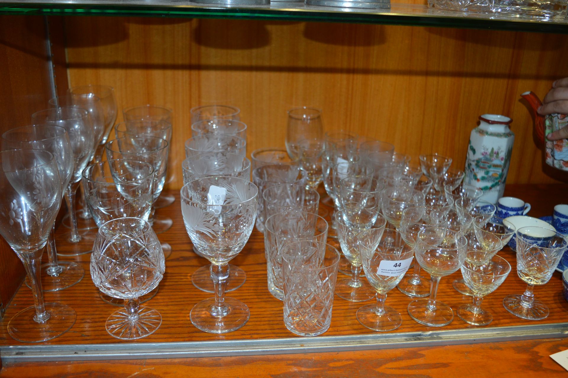 Collection of Crystal Glasses (49 Pieces)