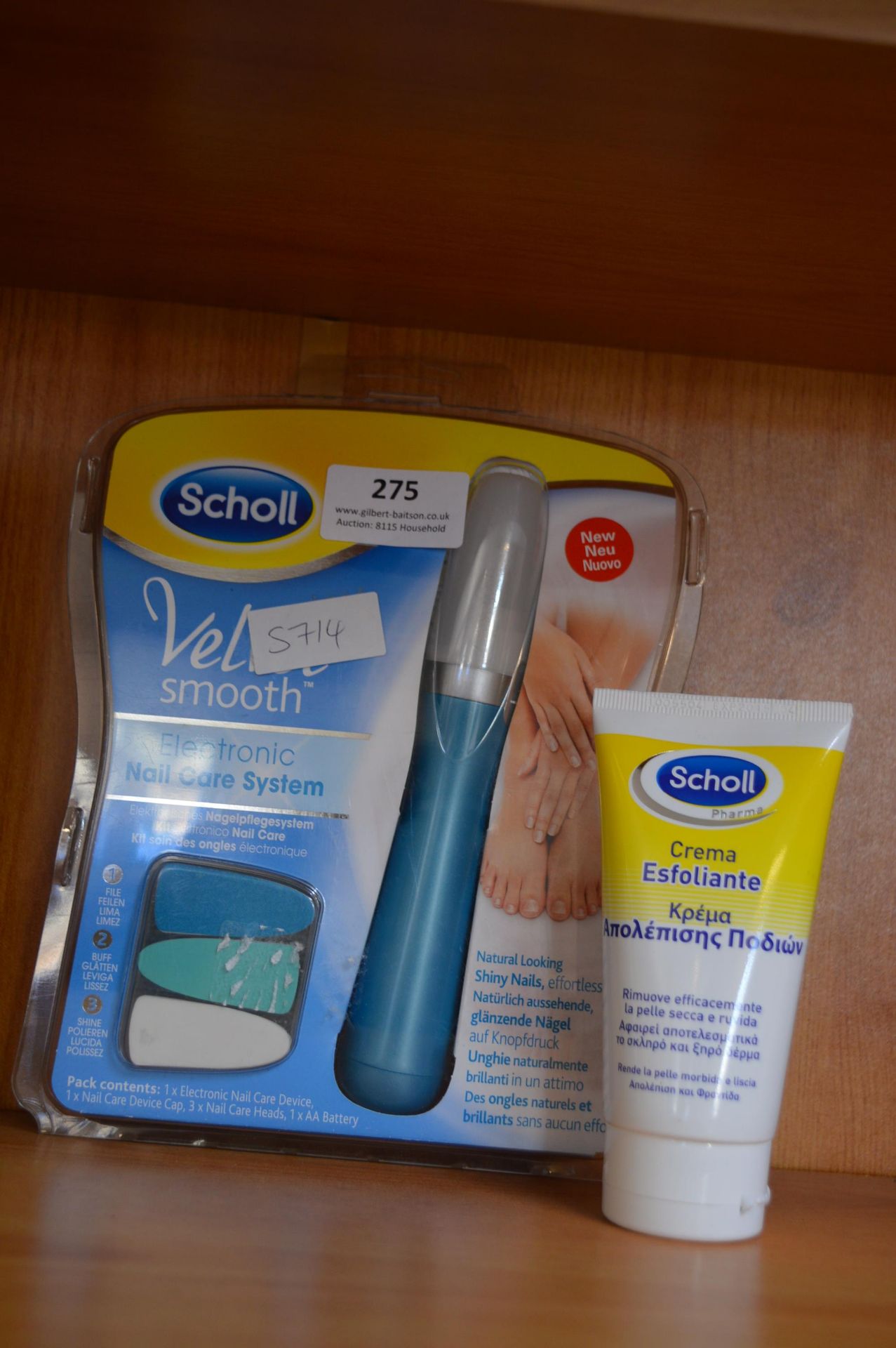 Scholl Nail Care System and Cream