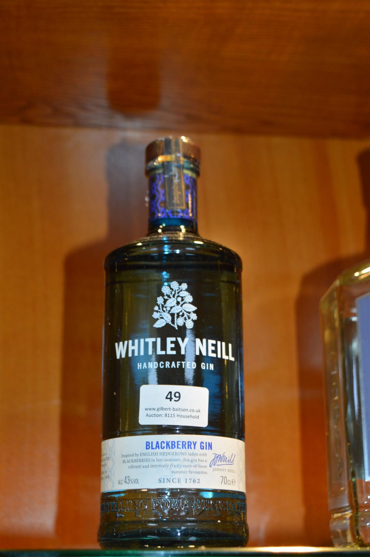 Whitley Neill Handcrafted Blackberry Gin 70cl