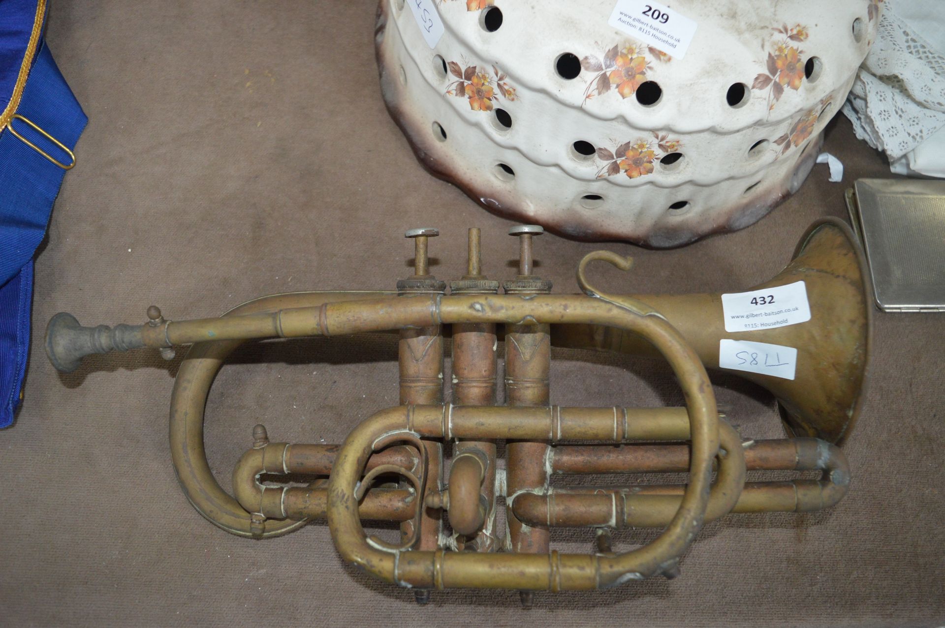 Old Brass Trumpet (Some Faults)