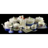 A collection of Wedgwood Sarah's Garden dinner, teaware and decorative items, to include two
