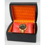 A Fantastic Mr Fox gold plated diver's style watch, manufactured by Fox &Indian Paintbrush Ltd for