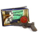 A Webley Junior air pistol, in original box. (AF)