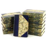 A part set of Edwardian Bronte novels, to include the work of Emily and Charlotte, dated 1905,