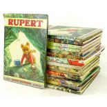 A quantity of Rupert annuals, various years to include 1954, 1955, 1968, 1952, 1953, 1981, 1976,