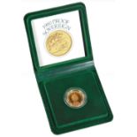 An Elizabeth II gold proof full sovereign, 1980. (boxed)