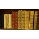 Dugdale (William). Monasticon Anglicanum ..., 5 odd volumes and other part works of Dugdale's