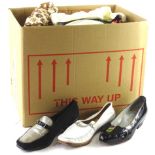A quantity of ladies shoes, to include Stuart Weitzman, Bally etc.