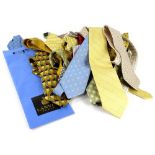 Various gentleman's silk ties, to include Lanvin, Nina Ricci, etc.