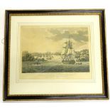 G Hunt after J Moore. The Harbour of Port Cornwallis, on the Great Anderman Islands, with the
