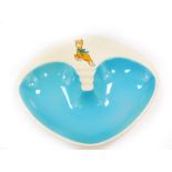 A Beswick pottery Babycham pub ashtray, printed mark, 28cm W.