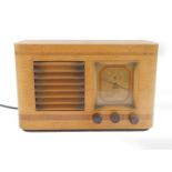 An Art Deco Pilot Little Maestro radio, 30cm W, 19.5cm H.