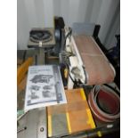 An AS408 belt and disc sander, single phase.