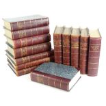 Various books, to include Social England Chambers Encyclopedia, Living London leather bound.
