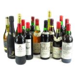 A collection of wines, vinyards to include a Bichot, Ambra, St. Ferdinand, Port Doree, Chateau Le