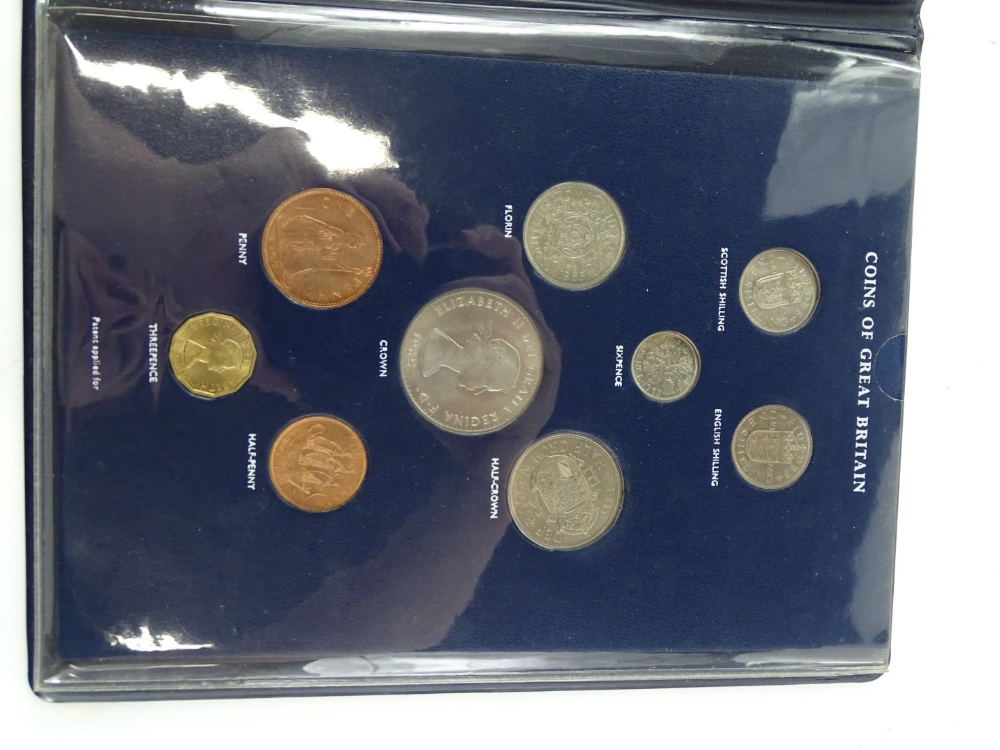 A quantity of coins, to include pennies, some nickel silver coins, coins of Great Britain in - Image 2 of 2