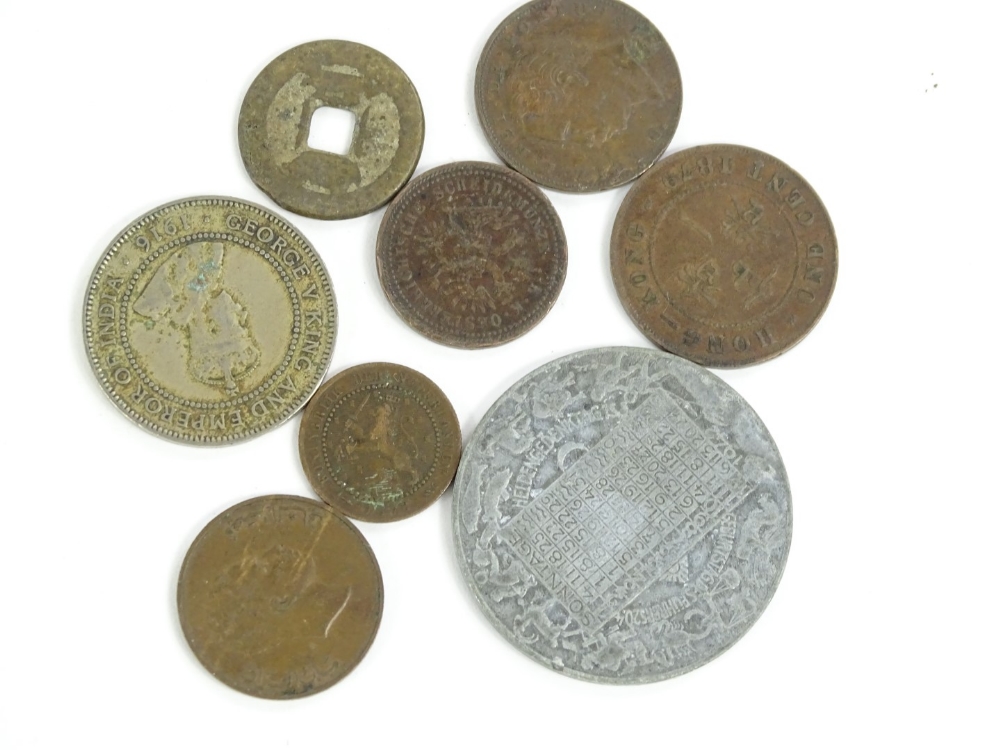 GB and other coins, tokens, medallions, etc., India 1862, other 19thC and later, etc., (a - Image 3 of 3