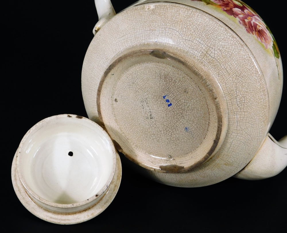 A tin glazed earthenware dish, of circular form, polychrome decorated with fruits and flowers, - Image 8 of 28