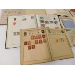 Philately. QV-EII definitive and commemorative stamps, including Penny Reds, a Coronation postage
