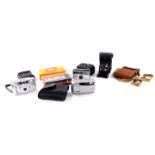 A Kodak pocket Instamatic 200 camera outfit, boxed, Instamatic camera 100, Penguin Kershaw Eight-