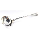 A William IV silver soup ladle, decorated in the Kings pattern, William Eaton, London 1833, 9.70