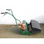 A Webb 21" cylinder motor mower, with a Briggs & Stratton 3hp motor,.