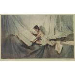•Sir William Russell Flint (1880-1969). The New Model, print, signed in pencil, published by Frost &