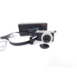 A Panasonic Lumix GM digital camera, lens kit DMC-GM1K, boxed.