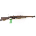 A deactivated replica Brown bolt action rifle, 1918 MkIII model, with deactivation certificate and