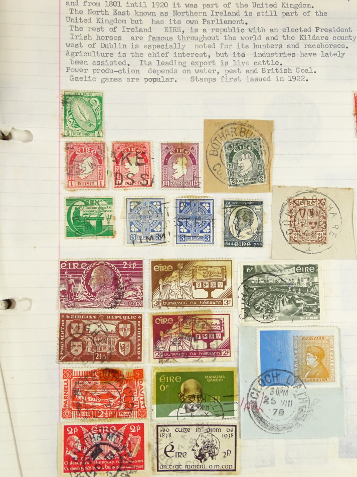 Ten albums of various worldwide stamps. - Image 2 of 3
