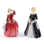 A Royal Doulton figure modelled as Blythe Morning, HN2065, and another modelled as Janice,