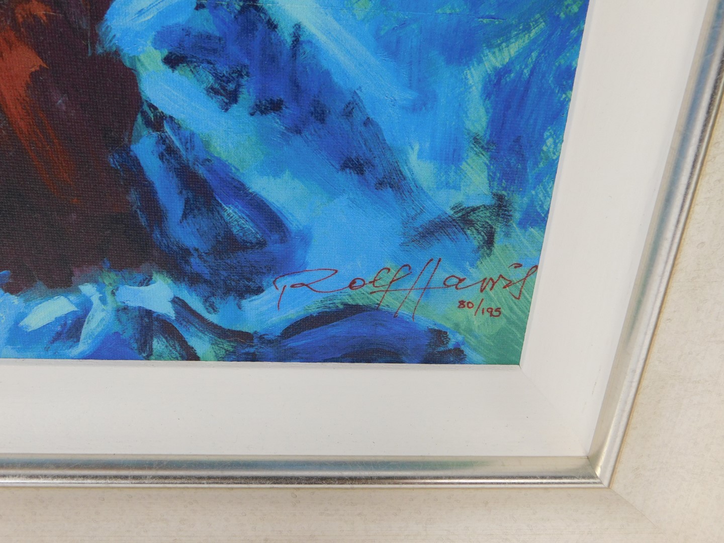 Rolf Harris. (Australian b.1930). Self portrait - A Life in Art