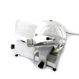 An ABM table top meat slicer, type 837G.