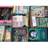 Games and toys, most boxed, together with models and die cast vehicles. (qty)