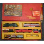 A Hornby OO gauge Transcontinental train set, RS45, boxed, together with a power unit, boxed. (2)