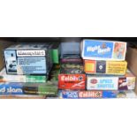 Games and toys, including an Airfix Colditz Glider, Airfix Flight Deck, Escape from Colditz Game,