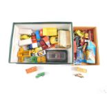 Matchbox Dinky and other die cast vehicles, including a Dinky Ford Prefect 061, Austin lorry 064,