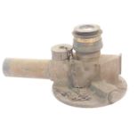 A WWII Tel Elevation No 10 MKI military gun sighting scope, Reg. No. 10715.