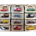 Days Gone By die cast models of vintage trucks, and cars, boxed. (qty)