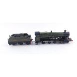 A kit built 00 gauge 2800 Class locomotive, Great Western green livery, 2800, 2-8-0.