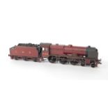 A Airfix OO gauge locomotive Royal Ulster Rifleman, LMS red livery, 4-6-0, 6122.