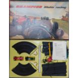 A Playcraft Champion Motor Racing Set C, X110B, boxed.