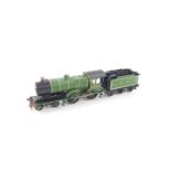 A kit built OO gauge 5700 Class locomotive, LNER green livery, no.8783, 4-4-0.