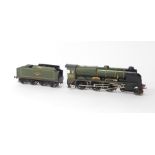 A kit built locomotive Lord Nelson, British Rail green livery, 4-6-0, 30850, 3455.