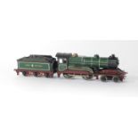 A kit built OO gauge locomotive Zeebrugge, Great Central green livery, 4-4-0, 502.