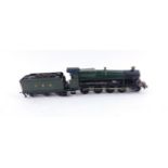 A kit built OO gauge 4700 locomotive, Great Western green livery, 4701, 2-8-0.