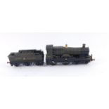 A kit built OO gauge locomotive Primrose, Great Western green livery, 4167, 4-4-0.