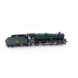 A kit built OO gauge Jubilee Class Ulster, British Rail green livery, 45739, 4-6-0.