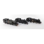 Three kit built OO gauge tank locomotives, British Rail black livery, comprising 5148, 67228 and