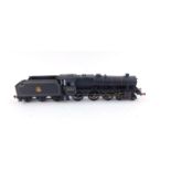 A kit built OO gauge black Five Class locomotive, British Rail black livery, 45493, 4-6-0.